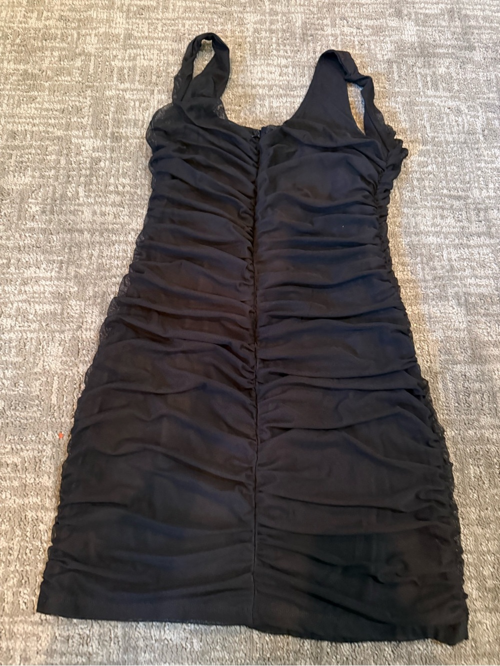 Princess Polly Black Ruched Bodycon Mini Dress - Picture 2 of 4
